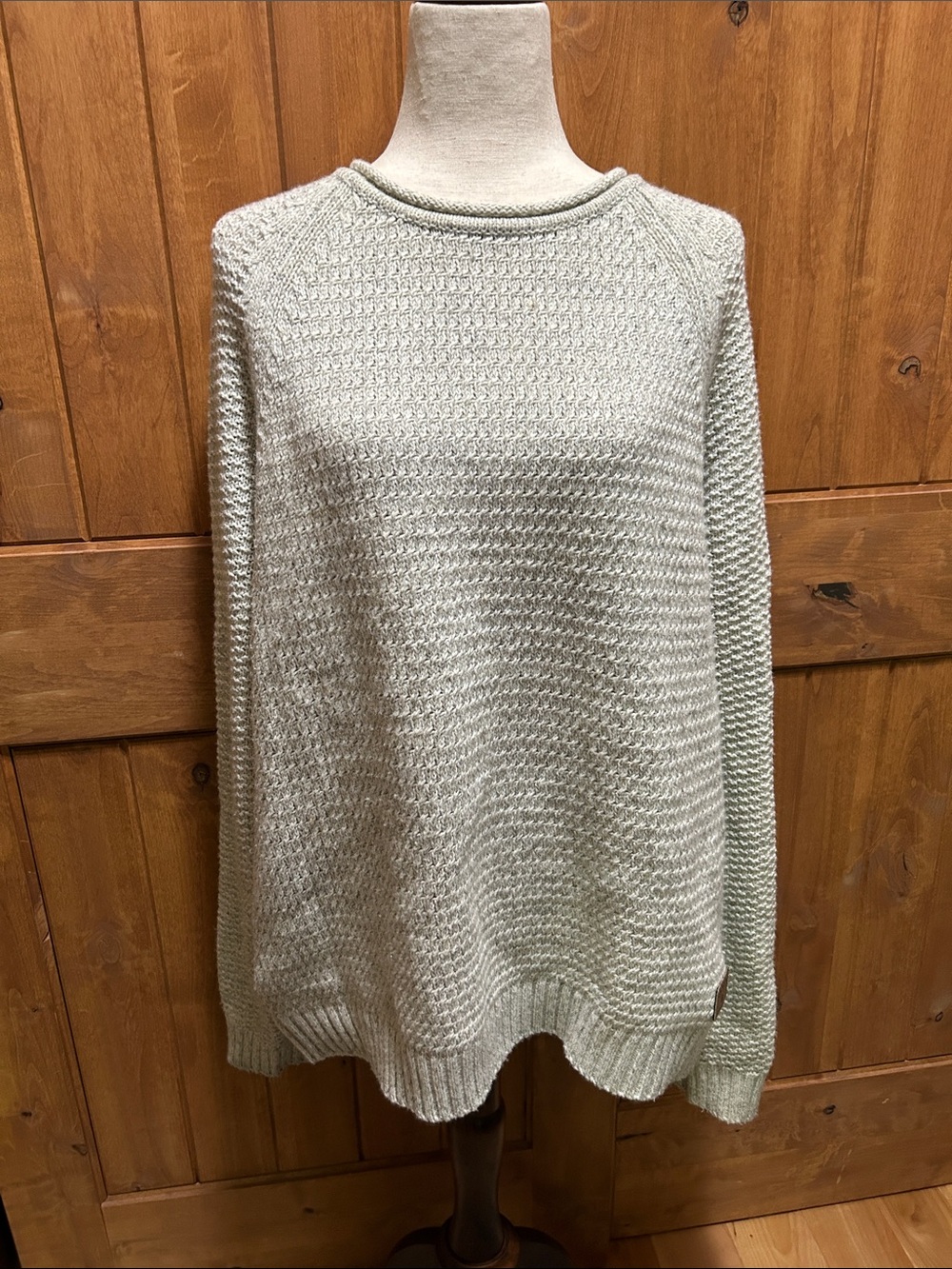 Authentic Irish Fisherman Sweater Chunky Knit Oversized Cozy Cottagecore 2x